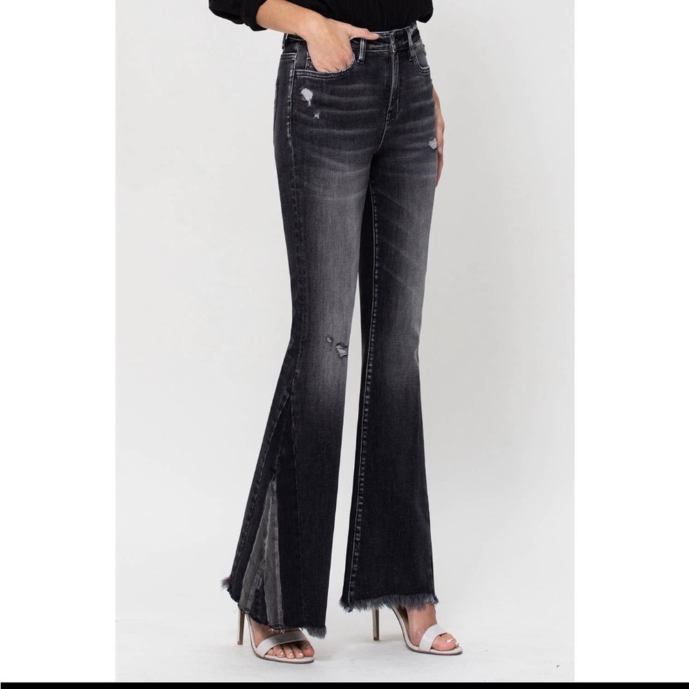 Flying Monkey Charcoal Flare Jeans